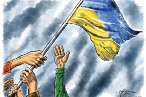 Ukrainos didvyriai sustabdė pasaulio ekonomikos katastrofą