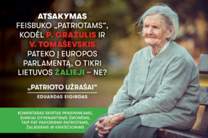 PATRIOTO UŽRAŠAI // 2024-06-13