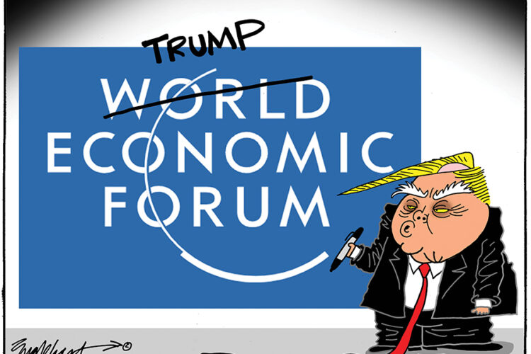 D. Trumpas iš naujo paleidžia pasaulį, tik šis nebūtinai bus saugesnis